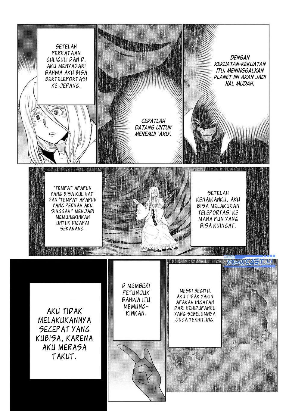 Kumo desu ga, Nani Ka? Chapter 75.1 Bahasa Indonesia